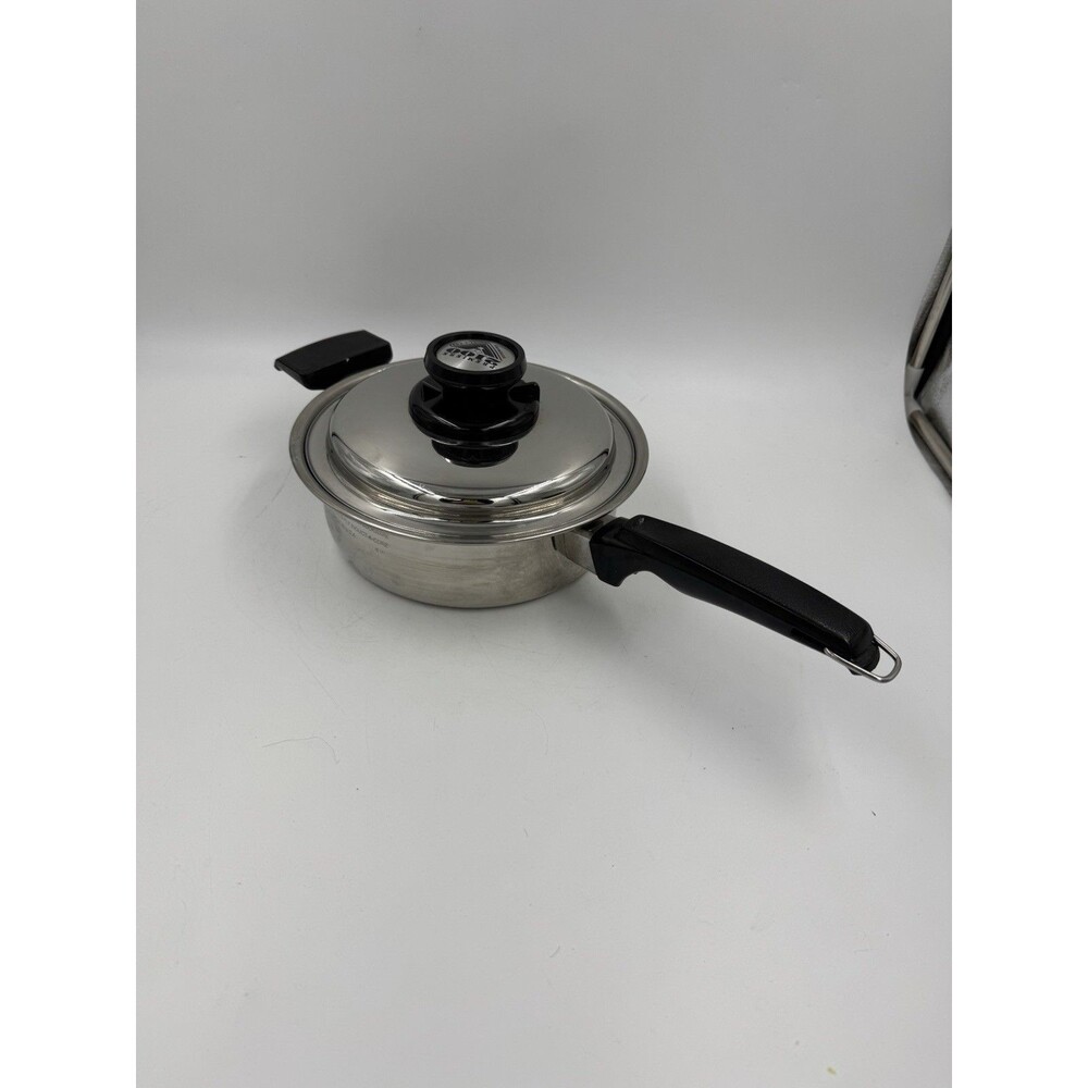 Vtg Premiere 2100 Seven Ply Induct-A-Core Saucepan With Lid Made in USA